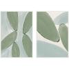 image:imageKate and Laurel Natural Forms 01 amp 02 2 Piece Framed Canvas Wall Art Set by Gabrielly Guedes Sylvie White Modern Contemporary Abstract Art for Wall DecorSylvie White