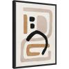 image:imageKate and Laurel Neutral Abstract 2 Minimal Modern Art Framed Canvas Wall Art by July Art Prints 18 x 24 Sylvie Black Modern Abstract Art for Wall Decor Living Room BedroomBlack