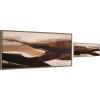 image:imageKate and Laurel Pathways 2 Piece Framed Canvas Wall Art Set by Amy Lighthall Sylvie Dark Gold Modern Contemporary Landscape Art for Wall Decor