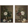 image:imageKate and Laurel Simple Arrangement amp Arranged Marriage 2 Piece Framed Canvas Wall Art Set by Mary Sparrow Sylvie Beaded Dark Gold Traditional Still Life Art for Wall Decor
