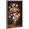 image:imageKate and Laurel Sylvie Beaded Bouquet of Flowers in an Earthenware Vase Vintage Framed Canvas Wall Art by Jan Brueghel The Elder 18x24 Gold Painted Floral Bouquet Art for Wall