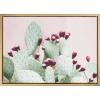 image:imageKate and Laurel Sylvie Cactus 25 Framed Canvas Wall Art by Amy Peterson 18x24 Gold