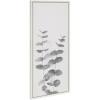 image:imageKate and Laurel Sylvie Eucalyptus Botanical II Gray and Soft White Framed Canvas Wall Art by The Creative Bunch Studio 18x40 Panel Natural Minimalist Nature Art Wall DcorWhite