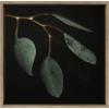 image:imageKate and Laurel Sylvie Eucalyptus Leaves Framed Canvas Wall Art by Alicia Abla 22x22 Gold Botanical Nature Art Wall Dcor