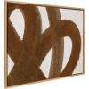 image:imageKate and Laurel Sylvie Japandi 10 Brown Framed Canvas Wall Art by Rocket Jack 315x415 Natural Modern Abstract Art for Wall