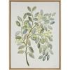 image:imageKate and Laurel Sylvie Pale Leaves Framed Canvas Wall Art by Patricia Shaw 28x38 Natural Decorative Still Life Art Print for WallNatural