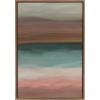 image:imageKate and Laurel Sylvie Peace Framed Canvas Wall Art by Oris Eddu 23x33 Gold Decorative Calming Abstract PrintGold