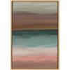 image:imageKate and Laurel Sylvie Peace Framed Canvas Wall Art by Oris Eddu 23x33 Gold Decorative Calming Abstract PrintNatural