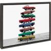 image:imageKate and Laurel Sylvie Stacked Cars Framed Canvas Wall Art by Saint and Sailor Studios 18x24 Natural Modern Colorful Car Toys Art for WallGray