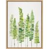 image:imageKate and Laurel Sylvie Sword Ferns Framed Canvas Wall Art by Patricia Shaw 18x24 Natural Nature Themed Art for Wall24L x 18W