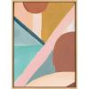 image:imageKate and Laurel Sylvie Teotitlan Valley Study 2 Framed Canvas Wall Art by Kate Aurelia Holloway 23x33 Natural MidCentury Modern Abstract Art for WallNatural