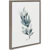 image:imageKate and Laurel Sylvie Wild Mariposa Framed Canvas Wall Art by Sara Berrenson 18x24 Natural Decorative Wildflower Art for WallGray