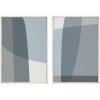 image:imageKate and Laurel Sylvie Zen Abstract Blue and Gray Stones No 1 and No 2 Framed Canvas Wall Art Set by The Creative Bunch Studio 2 Piece Set 23x33 White Modern Classic Abstract Wall DcorWhite