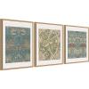 image:imageKate and Laurel William Morris Posters  3 Piece Framed Canvas Wall Art Set by The Art Institute of Chicago Sylvie Natural Vintage Animal Art for Wall Decor
