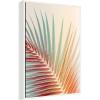 image:imageKate and Laurel spring palm Framed Canvas Wall Art by Alicia Bock 23 x 33 Sylvie White Modern Tropical Nature Art for Wall Decor Living Room Bedroom
