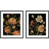 image:imageMoody Floral 3 amp 5 2 Piece Framed Wall Art Print Set by Annie Quigley