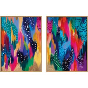 image:imageJessi Raulet of Ettavee Wall Art Collaboration with Independent Artist Jessi Raulet of Ettavee Print Names EV Brushstroke 128 Left and Right 2023 Jessica RauletEttaVee LLC