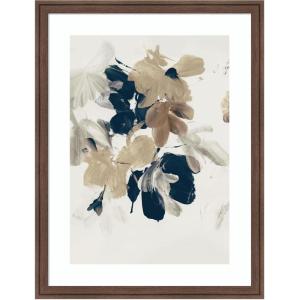 image:imageKate and Laurel Framed Wall Art Print Summer View No2 by Dan Hobday 20 x 26 Florence Medium Brown Frame Modern Contemporary Flower Art for Wall Decor26L x 20W