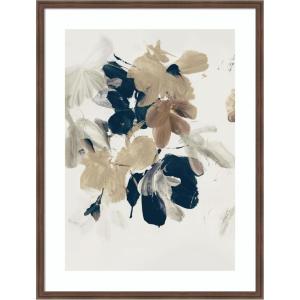 image:imageKate and Laurel Framed Wall Art Print Summer View No2 by Dan Hobday 20 x 26 Florence Medium Brown Frame Modern Contemporary Flower Art for Wall Decor42L x 32W
