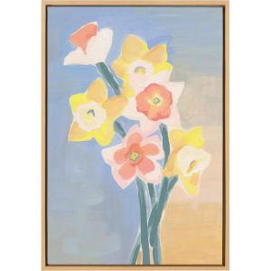 image:imageKate and Laurel Sylvie April Morning Framed Canvas Wall Art by Kate Aurelia Holloway 23x33 Natural33L x 23W