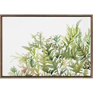 image:imageKate and Laurel Sylvie Good Company Framed Canvas Wall Art by Janet MeinkeLau 23x33 Gold Decorative Nature Themed Art for Wall