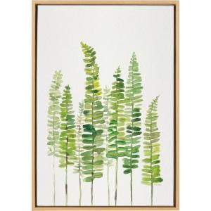 image:imageKate and Laurel Sylvie Sword Ferns Framed Canvas Wall Art by Patricia Shaw 18x24 Natural Nature Themed Art for Wall23L x 16W