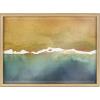 image:imageKate and Laurel Blake Above Framed Printed Glass Wall Art by Janet MeinkeLau 18x24 Natural Coastal Beach Art for Wall