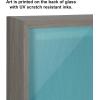 image:imageKate and Laurel Blake Gorges du Verdon 2 Framed Printed Glass Wall Art by Rachel Dowd 18x24 Gray Coastal Art Display