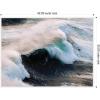 image:imageKate and Laurel Crashing Waves on the Portuguese Coast Framed Canvas Wall Art by Michael Schauer 42 x 32 Sylvie White Coastal Nature Landscapes Beach Art for Wall Decor Living Room Bedroom