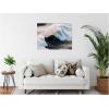 image:imageKate and Laurel Crashing Waves on the Portuguese Coast Framed Canvas Wall Art by Michael Schauer 42 x 32 Sylvie White Coastal Nature Landscapes Beach Art for Wall Decor Living Room Bedroom