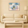 image:imageKate and Laurel Framed Canvas Wall Art Print Cannes le Suquet Croisette Raoul Dufy by Nostalgia Prints 38 x 28 Sylvie Natural Frame Whimsical Tropical Art for Wall Decor