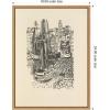 image:imageKate and Laurel Framed Canvas Wall Art Print Le poete assassine Pl 17 Raoul Dufy by Nostalgia Prints 18 x 24 Sylvie Natural Frame Modern Contemporary Beach Art for Wall Decor