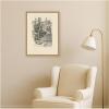 image:imageKate and Laurel Framed Canvas Wall Art Print Le poete assassine Pl 17 Raoul Dufy by Nostalgia Prints 18 x 24 Sylvie Natural Frame Modern Contemporary Beach Art for Wall Decor