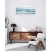 image:imageKate and Laurel Framed Canvas Wall Art Print Ocean Swim Panel by Stephanie Klatt 40 x 18 Sylvie White Frame Coastal Beach Art for Wall Decor