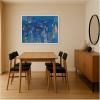 image:imageKate and Laurel Framed Canvas Wall Art Print Regates a Cowes 1929 by Raoul Dufy by Nostalgia Prints 42 x 32 Sylvie White Frame Coastal Beach Art for Wall Decor