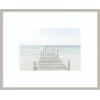 image:imageKate and Laurel Framed Wall Art Print Beach 5s by Amy Peterson 26 x 26 Florence Silver Frame Coastal Beach Art for Wall DecorFlorence Silver
