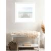 image:imageKate and Laurel Framed Wall Art Print Beach 5s by Amy Peterson 26 x 26 Florence Silver Frame Coastal Beach Art for Wall DecorSvelte White