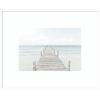 image:imageKate and Laurel Framed Wall Art Print Beach 5s by Amy Peterson 26 x 26 Florence Silver Frame Coastal Beach Art for Wall DecorSvelte White