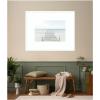 image:imageKate and Laurel Framed Wall Art Print Beach 5s by Amy Peterson 26 x 26 Florence Silver Frame Coastal Beach Art for Wall DecorSvelte White