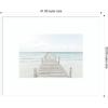 image:imageKate and Laurel Framed Wall Art Print Beach 5s by Amy Peterson 26 x 26 Florence Silver Frame Coastal Beach Art for Wall DecorSvelte White