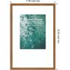 image:imageKate and Laurel Framed Wall Art Print Endless Summer by Megan Ryan 17 x 25 Carlisle Blonde Narrow Frame Modern Contemporary Beach Art for Wall Decor