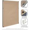 image:imageKate and Laurel Framed Wall Art Print North Sea Olga Wisinger Faux Mat by Nostalgia Prints 42 x 34 Florence Light Brown Frame Traditional Beach Art for Wall Decor