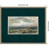 image:imageKate and Laurel Framed Wall Art Print North Sea Olga Wisinger Faux Mat by Nostalgia Prints 42 x 34 Florence Light Brown Frame Traditional Beach Art for Wall Decor