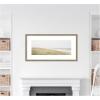 image:imageKate and Laurel Framed Wall Art Print Peaceful and Serene Coastal Landscape by The Creative Bunch Studio 41 x 21 Svelte Natural Frame Coastal Beach Art for Wall DecorFlorence Light Brown