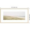 image:imageKate and Laurel Framed Wall Art Print Peaceful and Serene Coastal Landscape by The Creative Bunch Studio 41 x 21 Svelte Natural Frame Coastal Beach Art for Wall DecorSvelte Natural