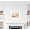 image:imageKate and Laurel Framed Wall Art Print Tranquil Landscape V expansion by Amy Lighthall 22 x 26 Woodgrain Stripe Blonde Frame Coastal Beach Art for Wall DecorWoodgrain Stripe Blonde