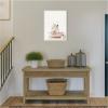 image:imageKate and Laurel Mother and Baby Polar Bear in Cottage Rose Bathtub Framed Canvas Wall Art by Amy Peterson 18 x 24 Sylvie Beaded White Whimsical Animals Bathroom Art for Wall Decor Living Room
