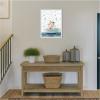 image:imageKate and Laurel Mother and Baby Polar Bear in Under the Sea Bathtub Framed Canvas Wall Art by Amy Peterson 18 x 24 Sylvie White Whimsical Animals Bathroom Beach Art for Wall Decor Living Room