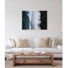 image:imageKate and Laurel Ocean Waves on the Black Beach in Iceland Framed Canvas Wall Art by Michael Schauer 42 x 32 Sylvie White Coastal Beach Landscapes Nature Art for Wall Decor Living Room Bedroom