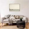 image:imageKate and Laurel Sailing the Pacific Framed Canvas Wall Art by Alicia Bock 33 x 23 Sylvie Natural Coastal Beach Landscapes Art for Wall Decor Living Room Bedroom